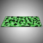 Geometric Gaming Mat - Green