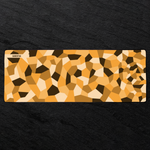 Geometric Gaming Mat - Orange