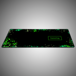 Paint Splatter Gaming Mat - Green